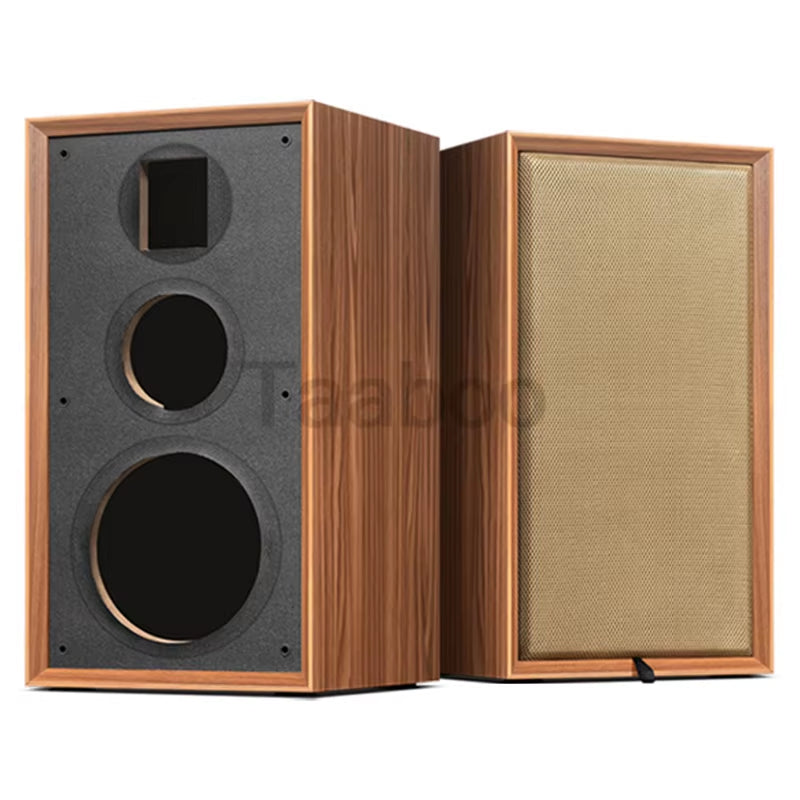 8-Inch Handmade Wooden Bookshelf Speaker Box for DIY Audio – High-Quality Passive Speaker Enclosure