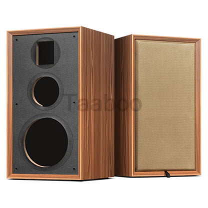 8-Inch Handmade Wooden Bookshelf Speaker Box for DIY Audio – High-Quality Passive Speaker Enclosure